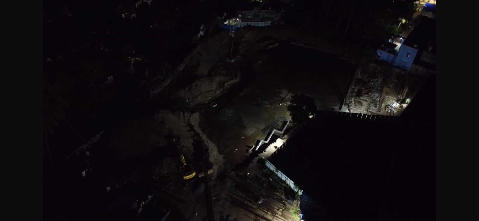 On-Site Night Construction Operations